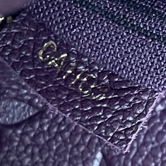 LOUIS VUITTON Metis Hobo Empreinte Leather Tote Shoulder Aubergine Purple LV Bag - Picture 5 of 16